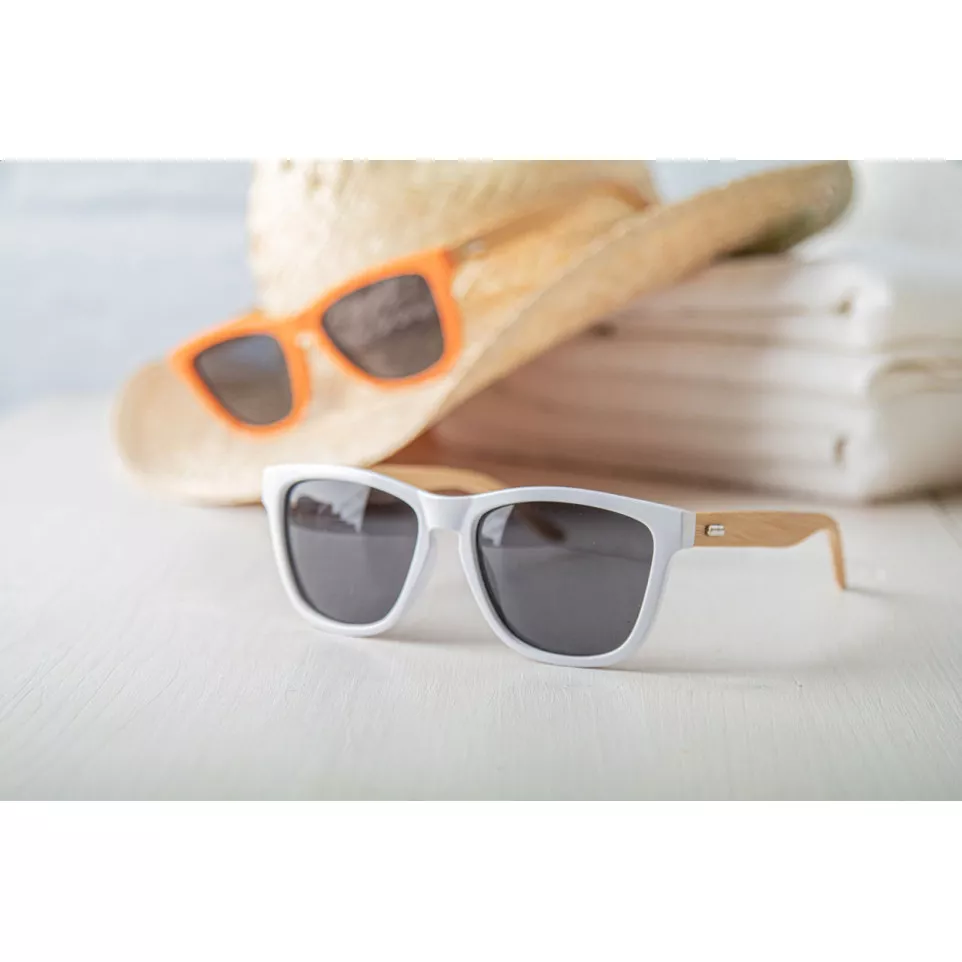 Colobus white natural sunglasses 