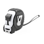 Meter 7,5M white black tape...