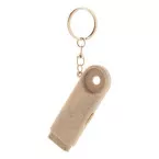 Bopor natural  trolley coin keyring 