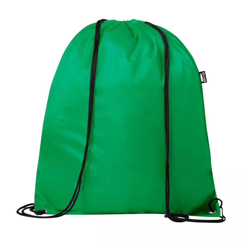 Redraw green  RPET drawstring bag 