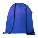 Redraw blue  RPET drawstring bag 