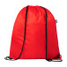 Redraw red  RPET drawstring bag 