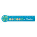 Couler 15 white  15 cm ruler, circle 