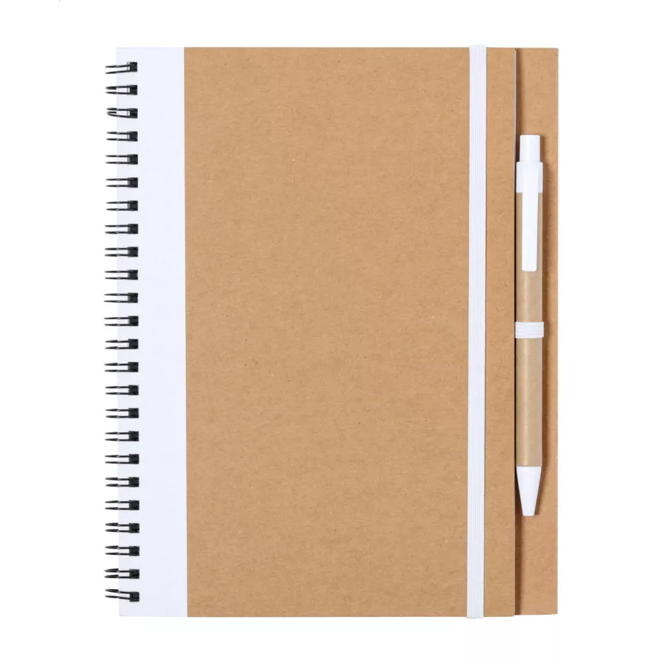 Platanus A5 white natural notebook 