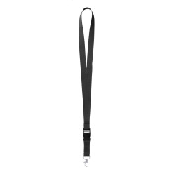 Devent zwart  lanyard 