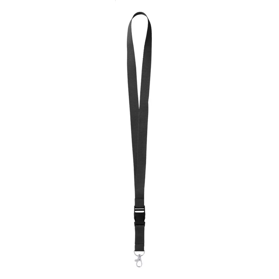 Devent black  lanyard 