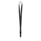 Devent zwart  lanyard 