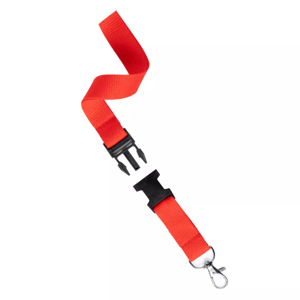 Devent red  lanyard 