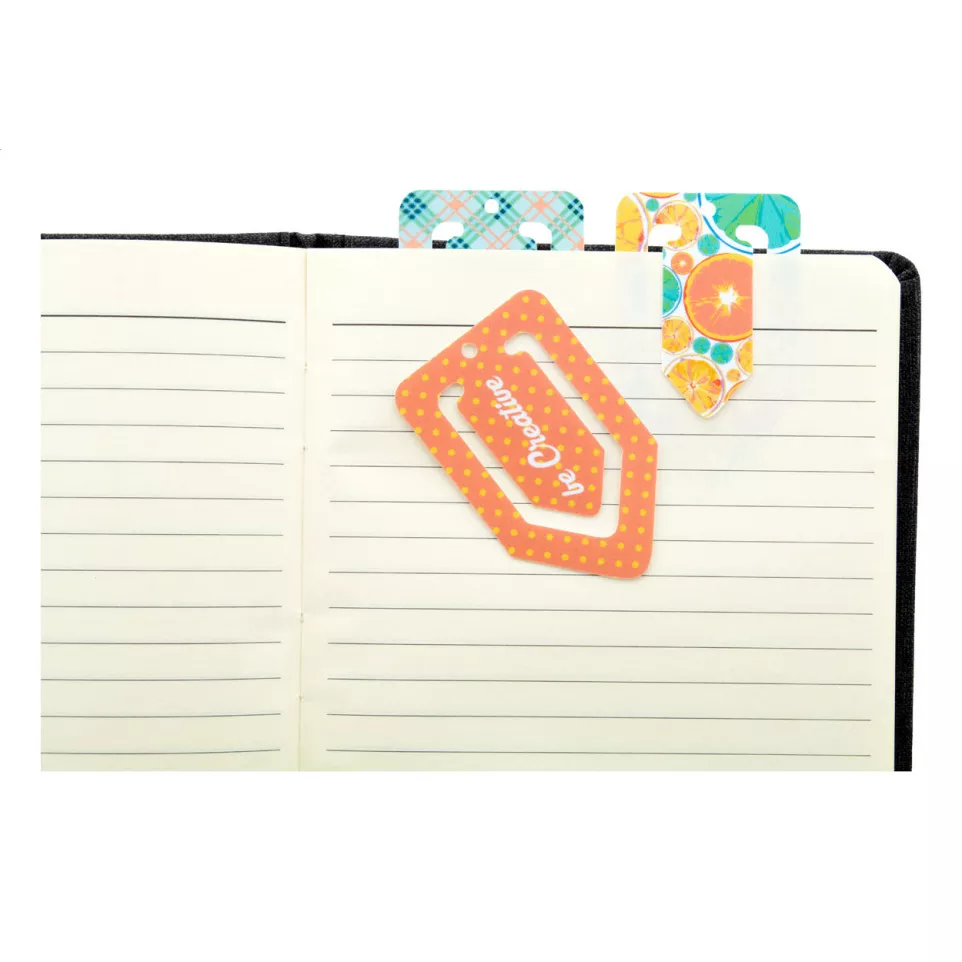 Marxy white  bookmark 