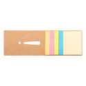 Exclam beige  sticky notepad 