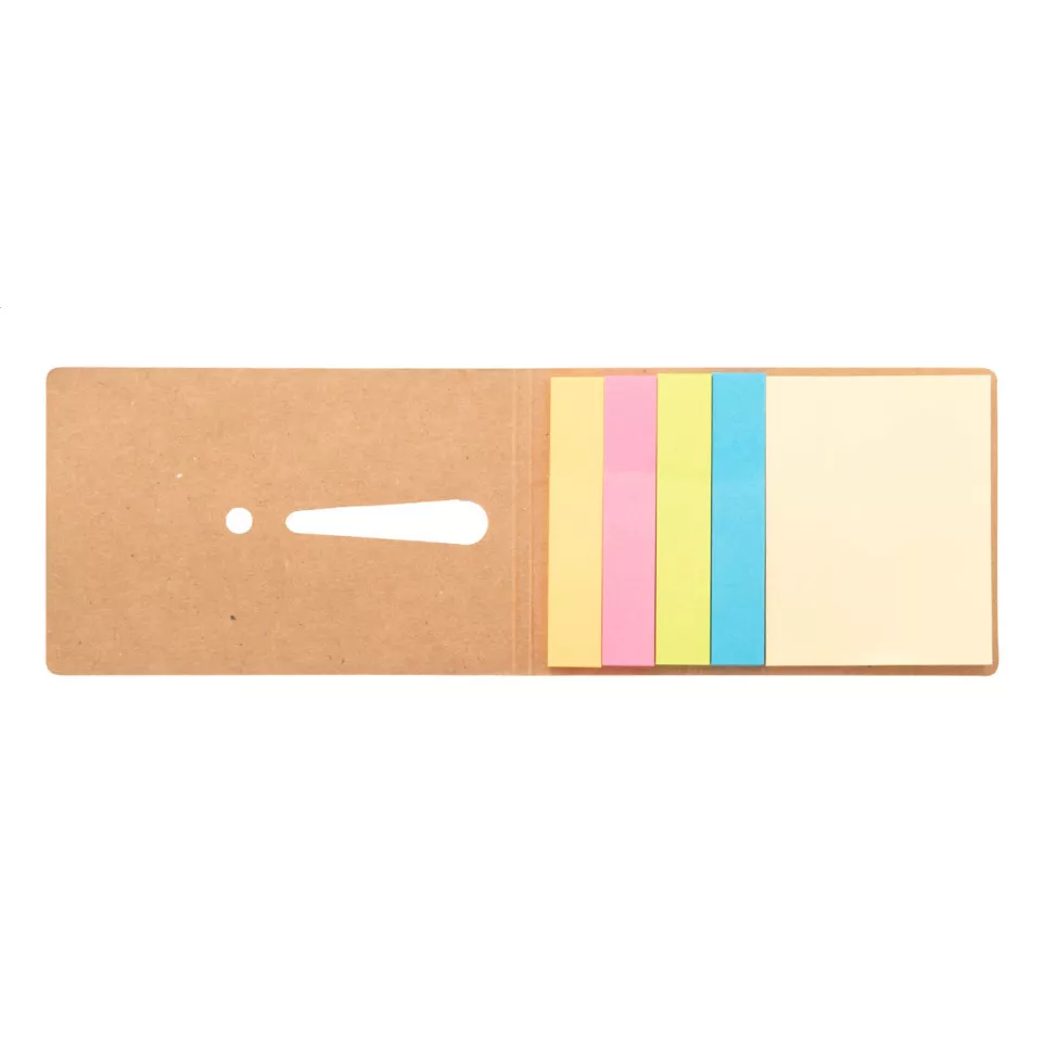 Exclam beige  sticky notepad 