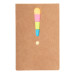Exclam beige  sticky notepad 