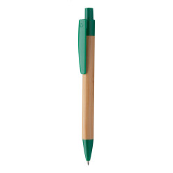 Colothic green natural bamboo ballpoint pen 