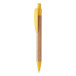 Colothic yellow natural bamboo ballpoint pen 