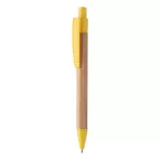 Colothic yellow natural bamboo ballpoint pen 