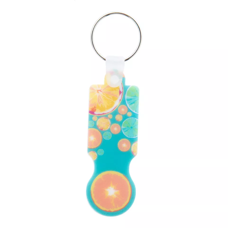 ColoCart blanc  porte-clés jeton 