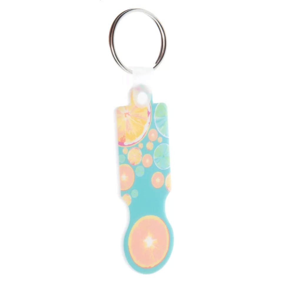 ColoCart blanc  porte-clés jeton 