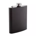 Gravning black  hip flask 