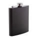 Gravning black  hip flask 