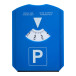 ScraPark blue  parking card 