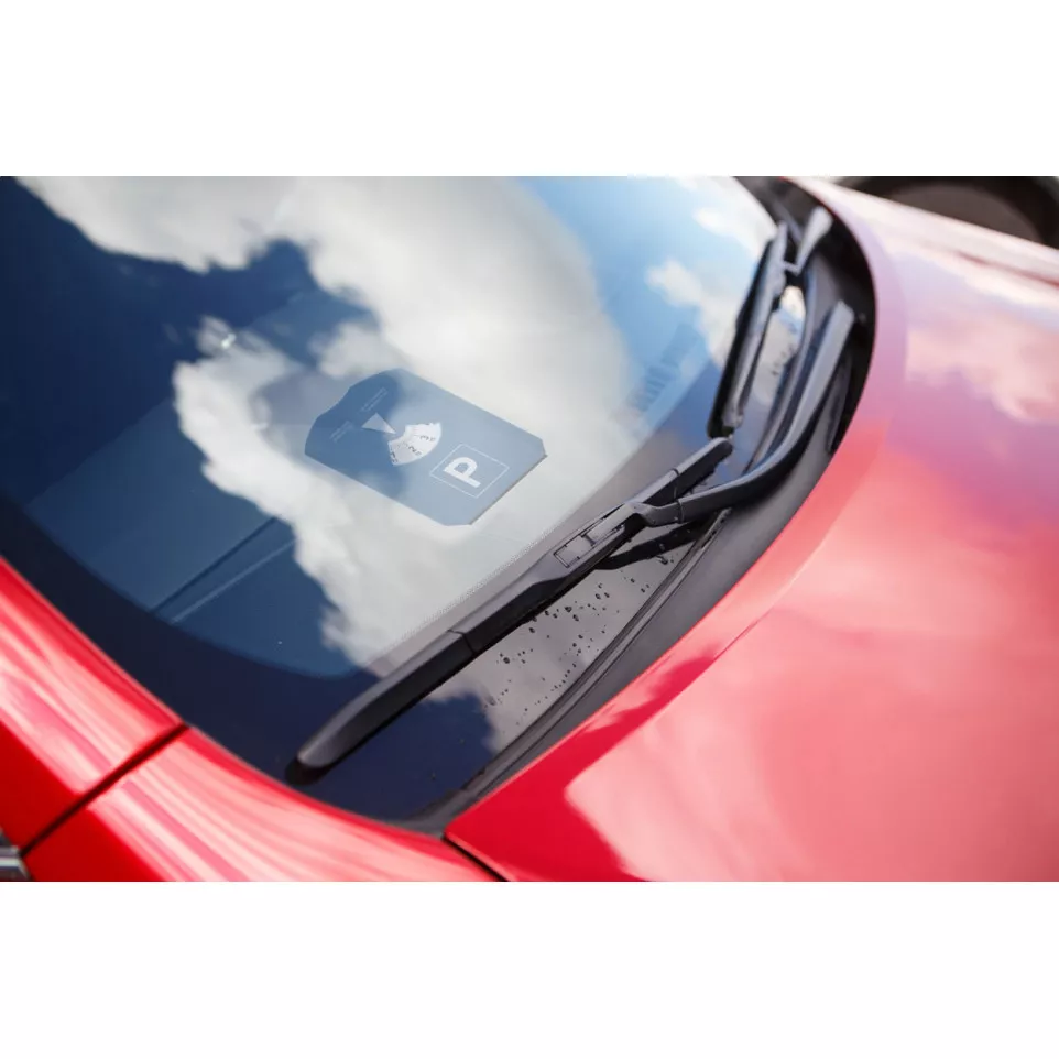 ScraPark blue  parking card 