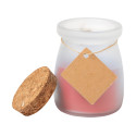 Corscent red  candle, strawberry 