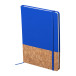 Purroc bleu naturelle carnet de notes 