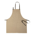 James khaki  cotton apron 