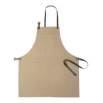 James khaki  cotton apron 