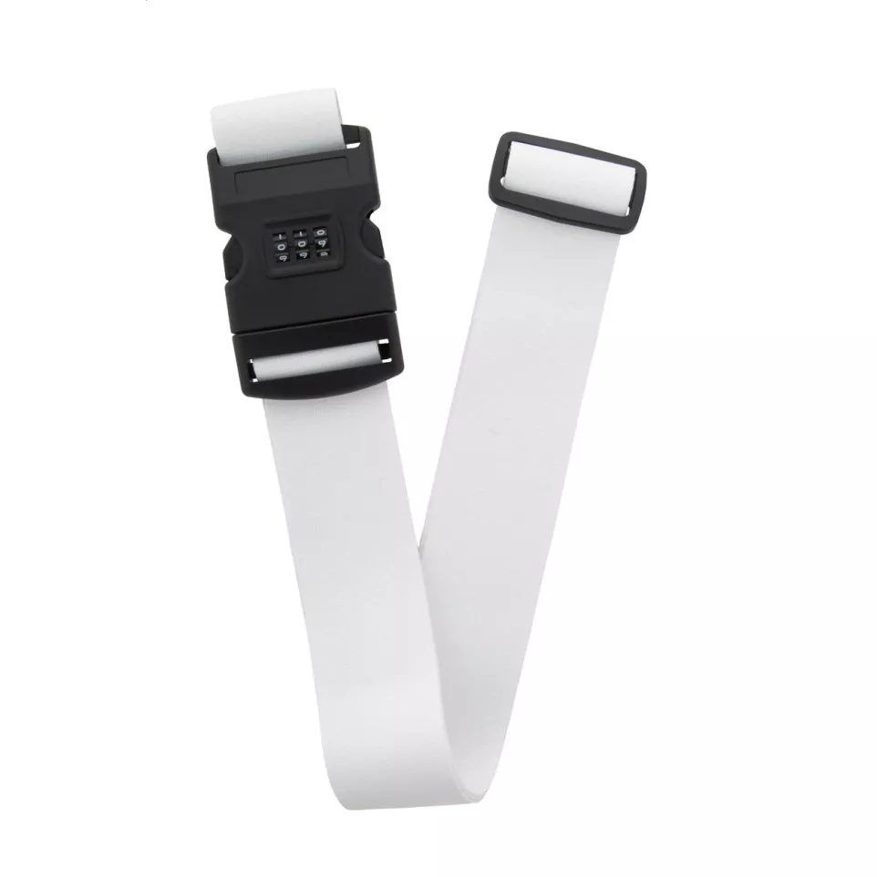 Terminal II blanc  sangle de valise 