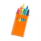 Sorell orange  6 pc crayon set 