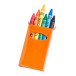 Sorell orange  6 pc crayon set 