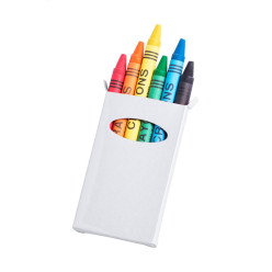 Sorell blanc  set de 6 crayons 