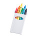 Sorell white  6 pc crayon set 