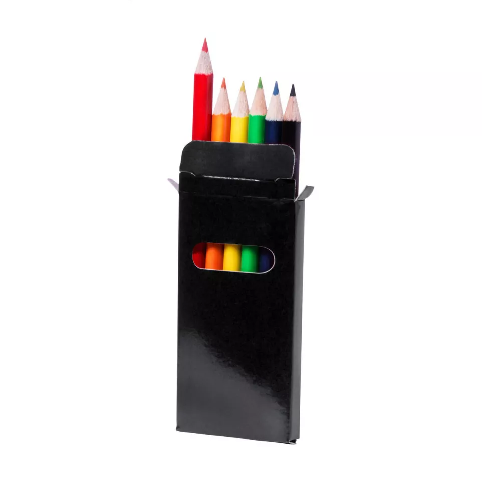 Lionni black  6 pc pencil set 