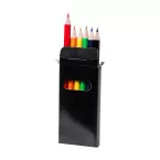 Lionni zwart  6 delige potloden set 