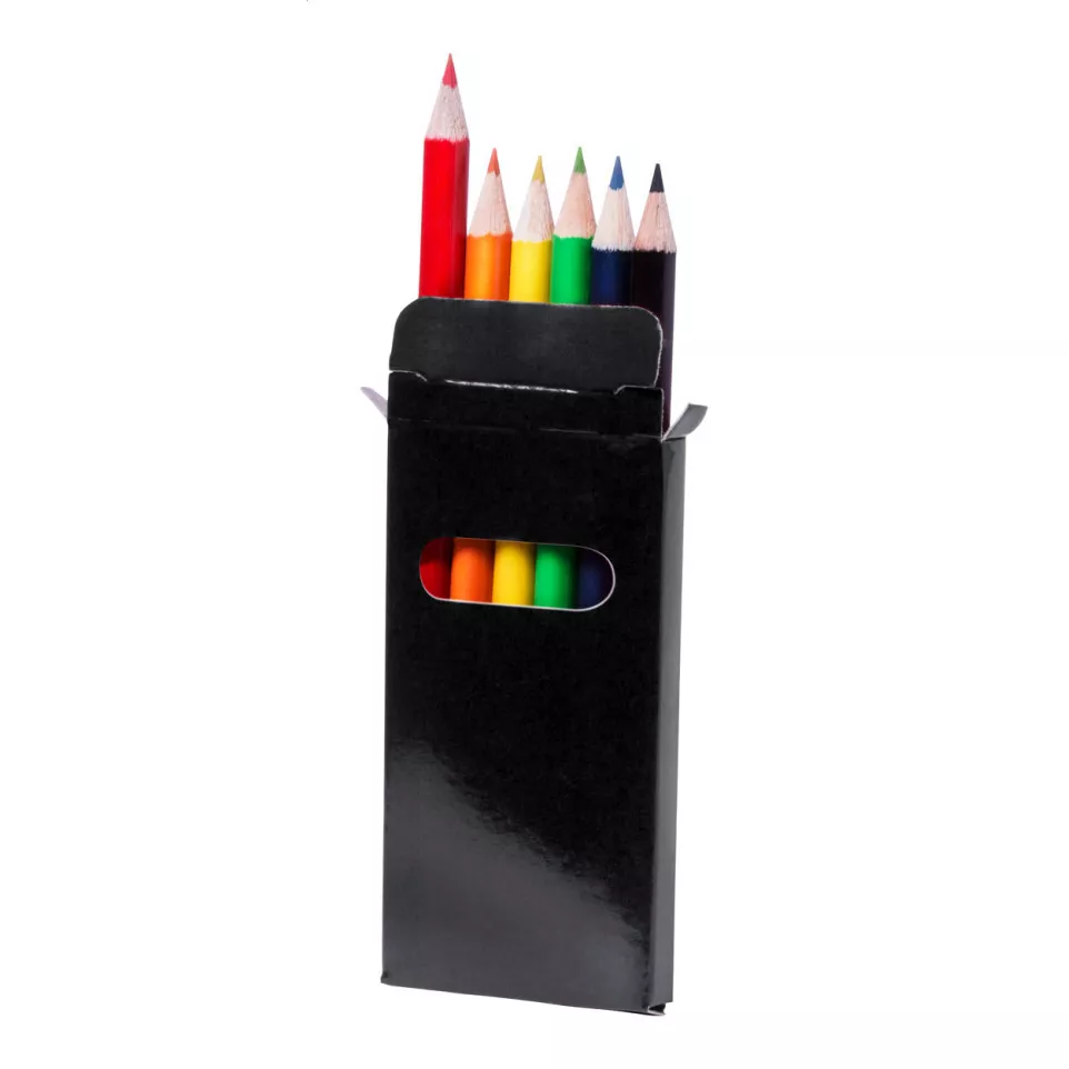 Lionni black  6 pc pencil set 