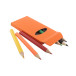 Lionni orange  set de 6 crayons 
