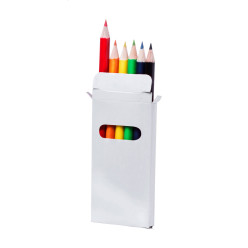 Lionni white  6 pc pencil set 