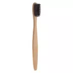 Boohoo Mini noir naturelle brosse à dents en bambou pour enfants 