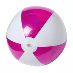 Byron fuchsia blanc ballon de plage (ø28 cm) 