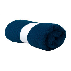 Athletic dark blue  towel 