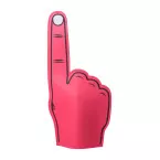 Fanly rood  foam hand 