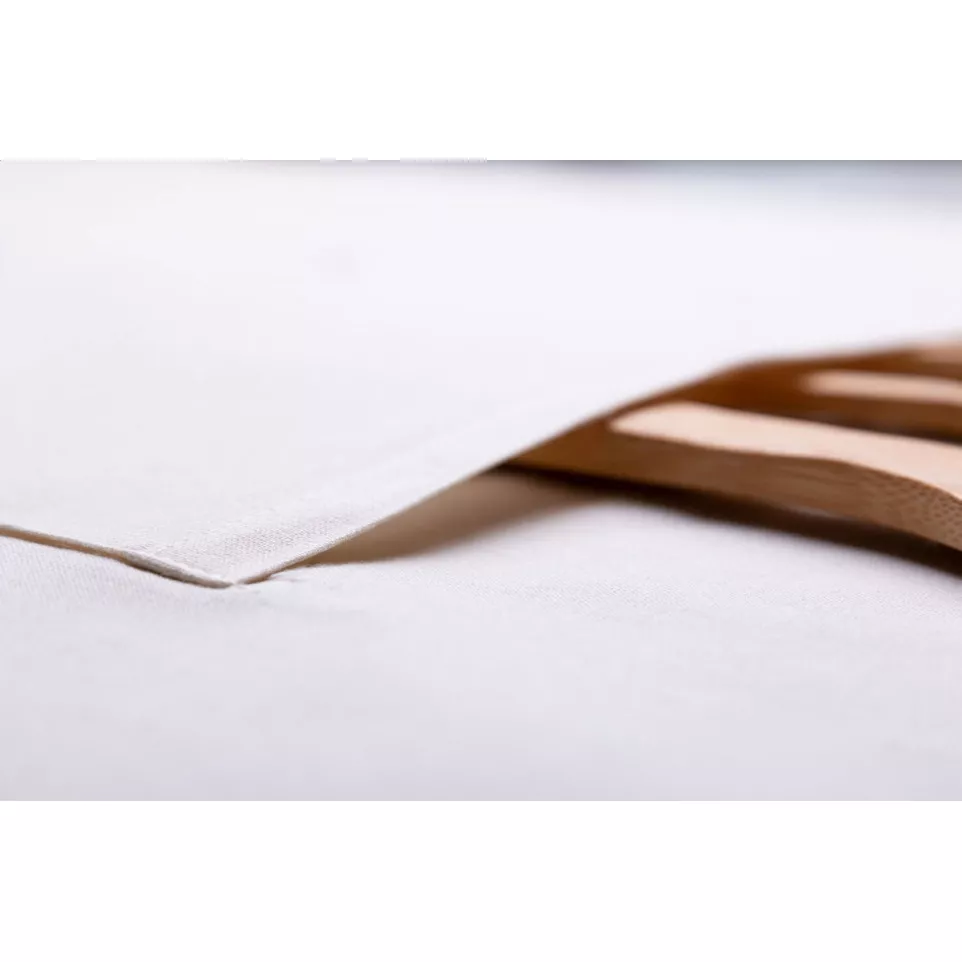 Crudo beige  cotton apron 