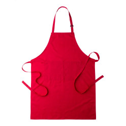 Garcon red  apron 