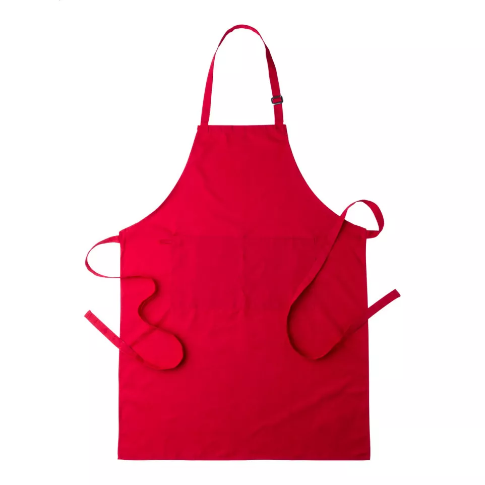 Garcon rouge  tablier de cuisine 