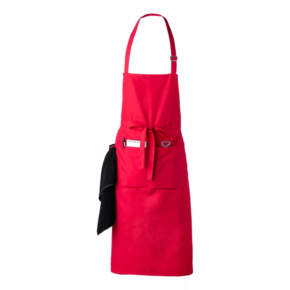 Garcon red  apron 