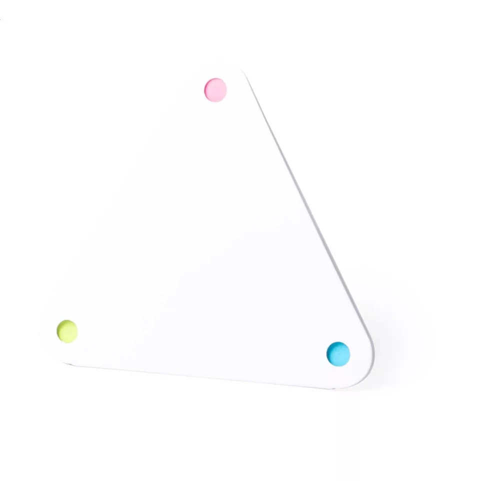 Trinot white  sticky notepad 