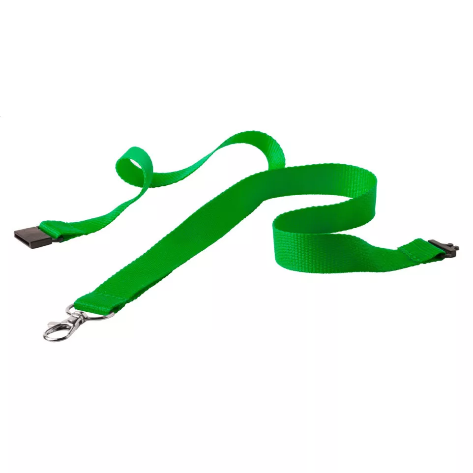 Savent green  lanyard 
