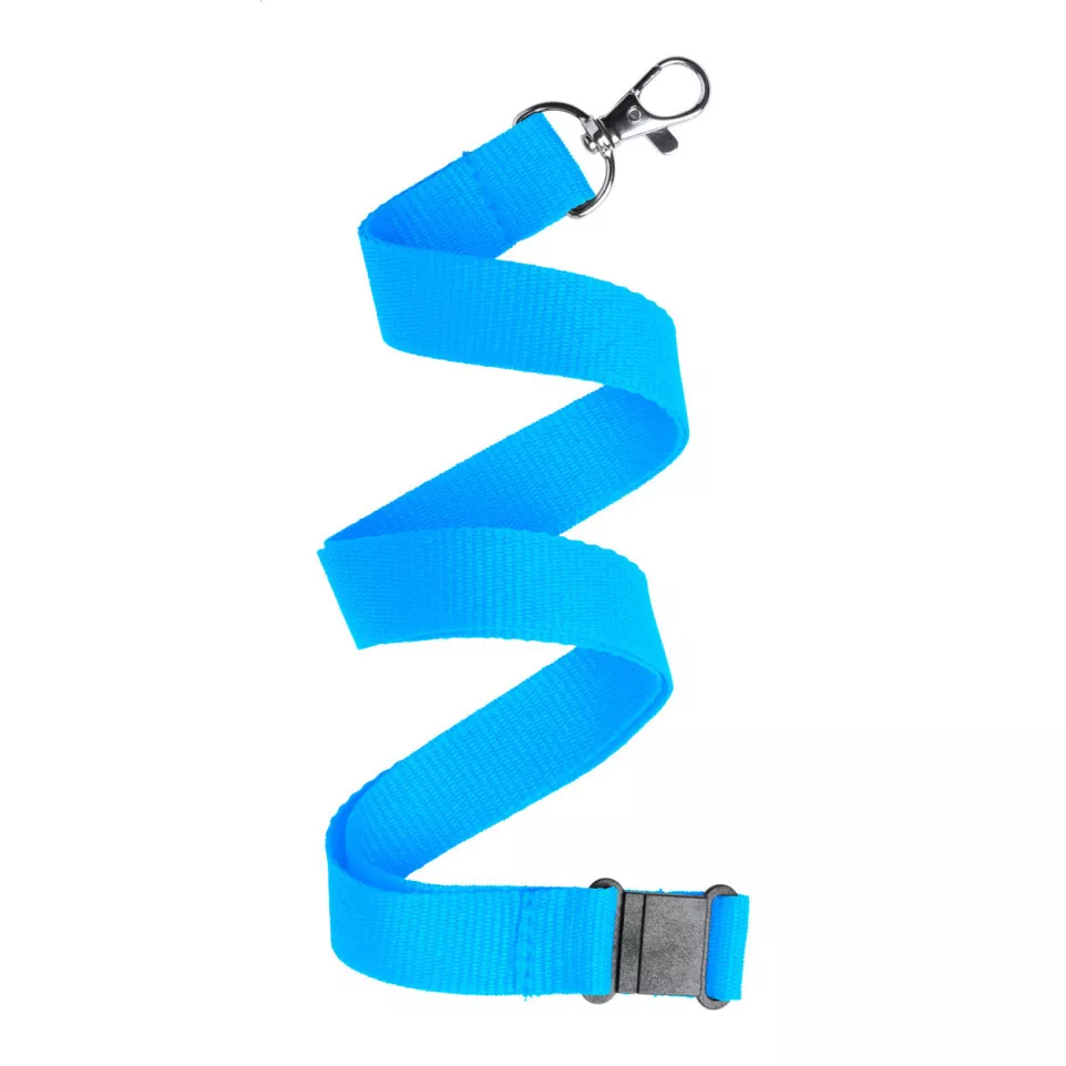 Savent light blue  lanyard 